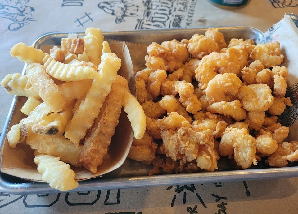 Popcorn Shrimp Basket