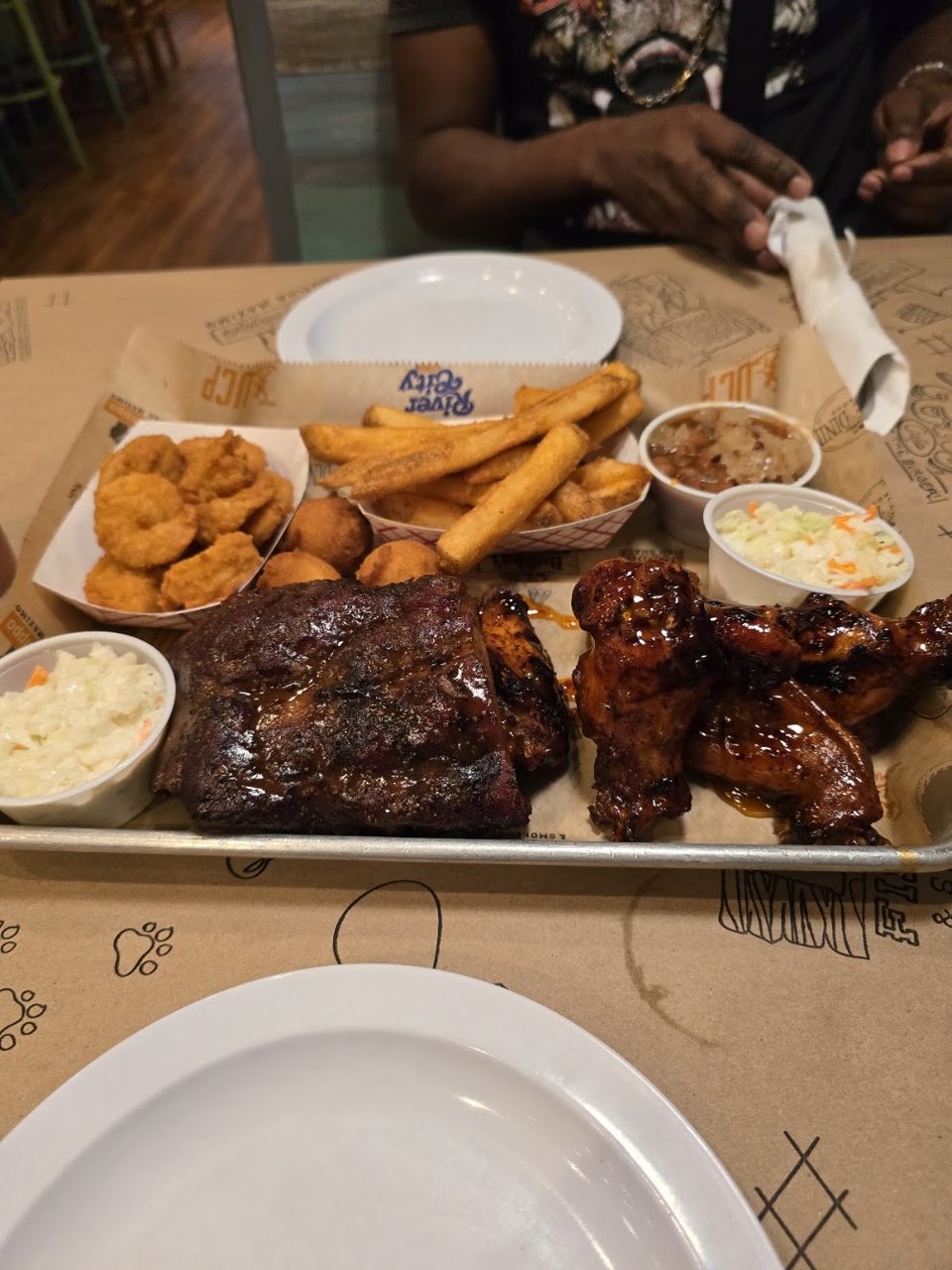 Ribs 'N Chicken Platter