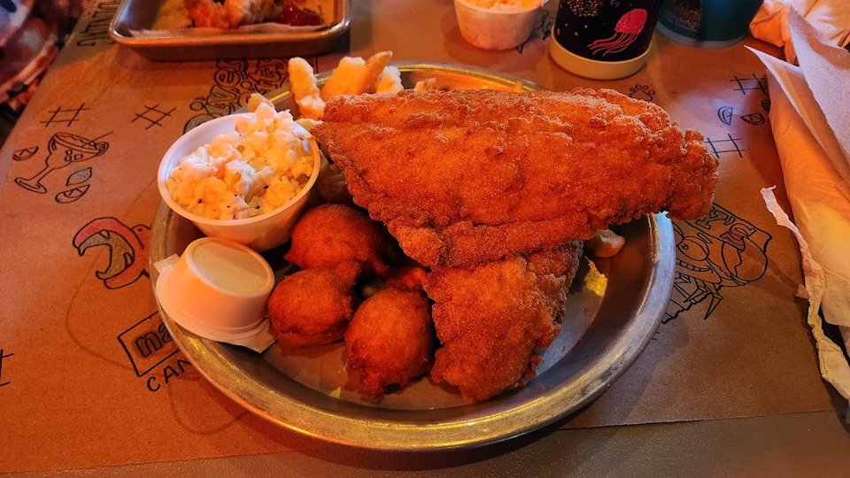 Fried Flounder